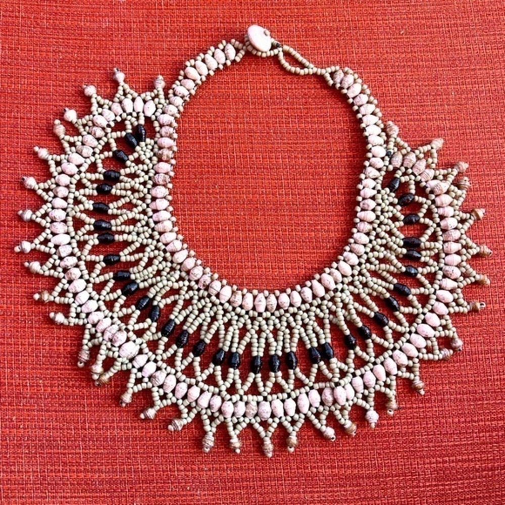 Beaded Collar Necklace